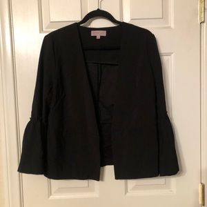 Philosophy Black Bell Sleeve Jacket